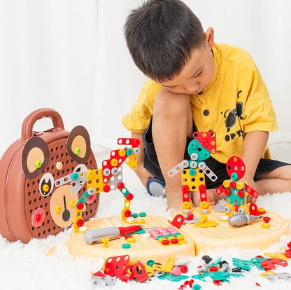 DIY Screw Puzzle Suitcase